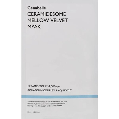 Genabelle Ceramidesome Mellow Velvet Mask - Интензивно Хидратираща Маска 1бр/25ml