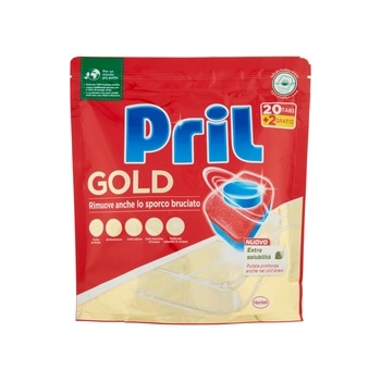 Pril Капсули за миялна машина Pril Gold Tabs 20+2 бр (1519)