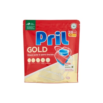 Pril Капсули за миялна машина Pril Gold Tabs 20+2 бр (1519)
