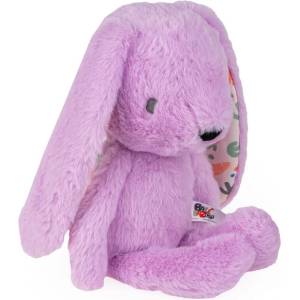 Balibazoo Мека играчка за гушкане Bali Bazoo - Rabbit, 32 cm, лилава (111063) - baby
