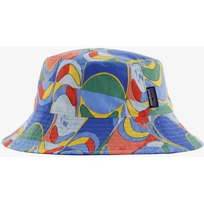 Patagonia Baby Sun Bucket Hat swallowtail geo/eddy blue