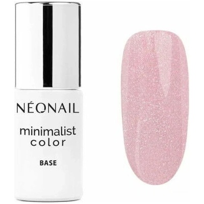 NEONAIL Minimalist Color Base podkladový lak na nechty s použitím UV/LED lampy odtieň Shiny Rouge Tone 7.2 ml