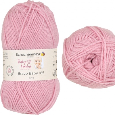 Schachenmayr Baby smiles - bravo baby 185 - dětská, akryl Baby smiles - bravo baby: 1038 Starorůžová
