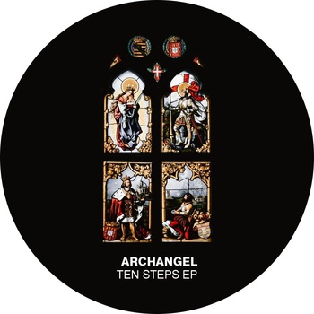 Archangel - Ten Steps EP (label sleeve) (96b68a42-e1a4-419d-91a3-06ceb2067faf)