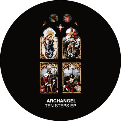 Archangel - Ten Steps EP (label sleeve) (96b68a42-e1a4-419d-91a3-06ceb2067faf)