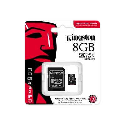 Карта памет Kingston Industrial microSDHC/SDXC 8GB, Class 10 (KIN-SDCIT2-8GB)