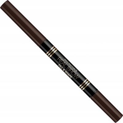 Max Factor Real Brow Fill & Shape tužka na obočí 04 Deep Brown 0,6 g – Zboží Dáma