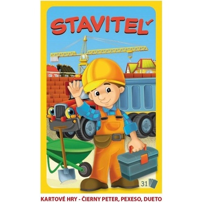 CreativeToys Černý Petr Stavitel
