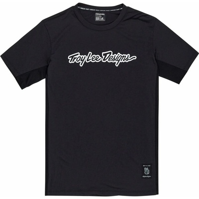 Troy Lee Designs Skyline Ride Tee Signature BLACK