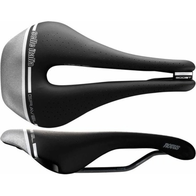 Selle Italia Novus Boost Gravel Tech Superflow S vid match černo-šedé