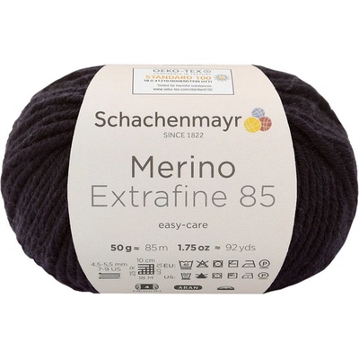 Schachenmayr Merino extrafine 85 Černá 299