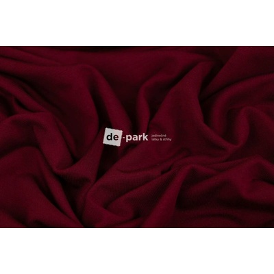 de-park Bambusový úplet - PURE - vínová