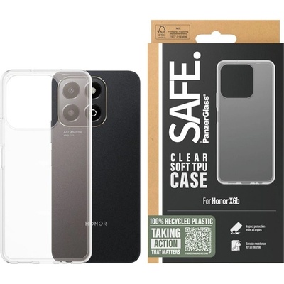 Safe Калъф SAFE - Honor X6b, прозрачен (5715685023187)
