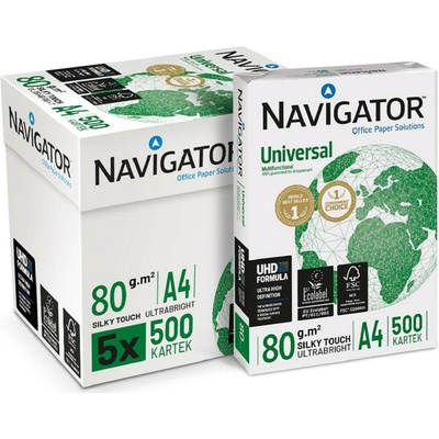 Navigator A4, 80 g/m², 500 listů