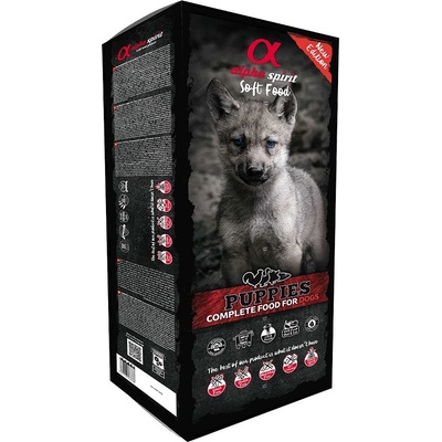 Alpha Spirit Semi-Moist Complete Puppies 2 x 9 kg