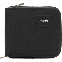 Pacsafe Rfidsafe Zip Around Wallet 11050130 jet black