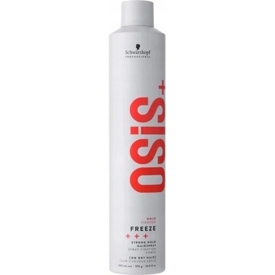 Schwarzkopf Professional Osis+ Freeze lak na vlasy s extra silnou fixací 500 ml – Hledejceny.cz