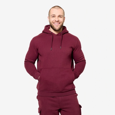 Domyos fitness mikina bordová