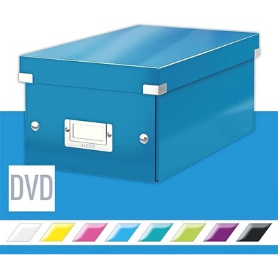 Leitz WOW Click & Store DVD 20,6 x 14,7 x 35,2 cm, modrá