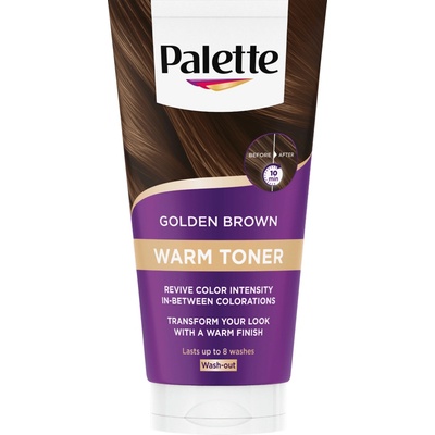 Palette Toner na vlasy zlatavě hnědý 150 ml