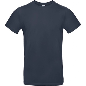 B&C Collection B&c e190 / Мъжка тениска от плътен памук - тъмносиня m (01003t00302)