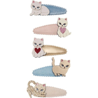 MIMI & LULA Sponky do vlasov Cute Kitten set 5 ks