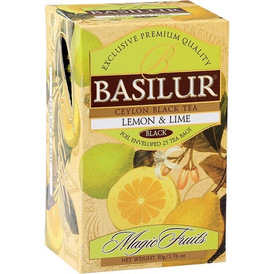 Basilur Magic Lemon & Lime 25 x 2 g