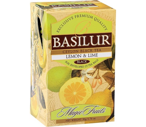 Basilur Magic Lemon & Lime 25 x 2 g