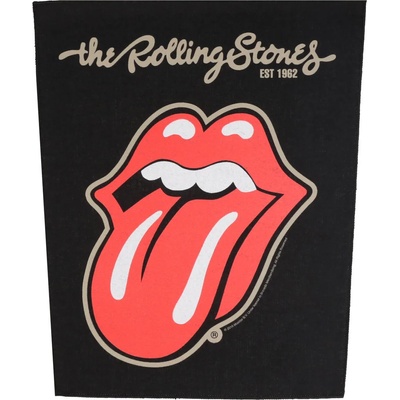 RAZAMATAZ Нашивка голяма Rolling Stones - Plastered Tongue - RAZAMATAZ - BP1124
