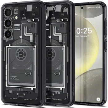 Image 1 of Spigen Хибриден Калъф за Samsung S24, Spigen Zero One Ultra Hybrid Case, Черен (ACS07350)