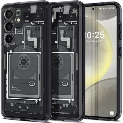 Spigen Хибриден Калъф за Samsung S24, Spigen Zero One Ultra Hybrid Case, Черен (ACS07350)