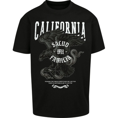 Mister Tee Тениска La Familia Heavy Oversize Tee black XXLUB-MT2465-00007 - Тъмносив, размер L