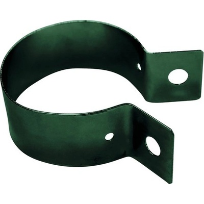 Objímka na stĺpik s, priemer 48 mm Zn+PVC zelená