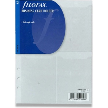 Filofax A5 pouzdro na vizitky