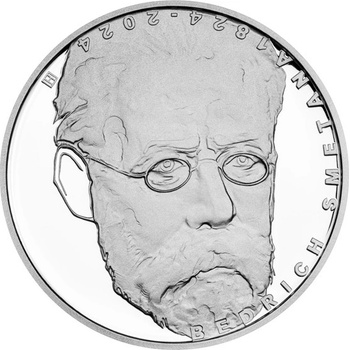 Česká mincovna Strieborná minca 200 Kč 2024 Bedřich Smetana proof 13 g