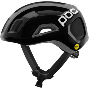 POC Каска за шосейно колоездене POC Ventral Air Mips Bike helmet - Uranium Black Matt / Hydrogen White w. Logo - размер S 50-56 cm (851-1729-1411)