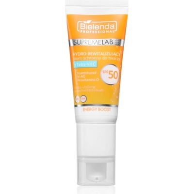 Bielenda Professional Supremelab Energy Boost хидратиращ крем за лице с витамин С SPF 50 40ml