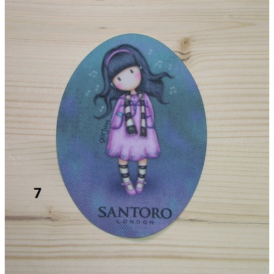 Nažehlovačky Santorio 7