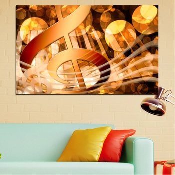 Vivid Home Декоративни панели Vivid Home от 1 част, Абстракция, PVC, 100x65 см, №0524