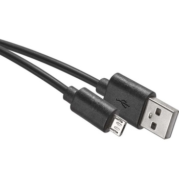 Emos SM7007BL USB 2.0 A/M - micro B/M, 0,2m, černý