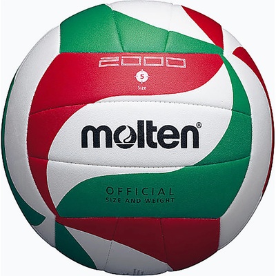 Molten волейболна топка V5M2000-5 бяло/зелено/червено размер 5