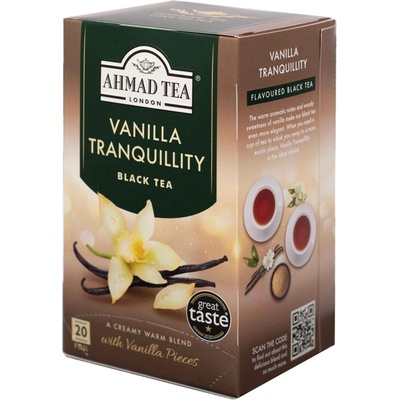 Ahmad Tea Vanilla Tranquility černý porcovaný ča 20 x 2 g