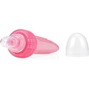 Nuby kŕmitko silikónové Easy squeezy feeder modrá