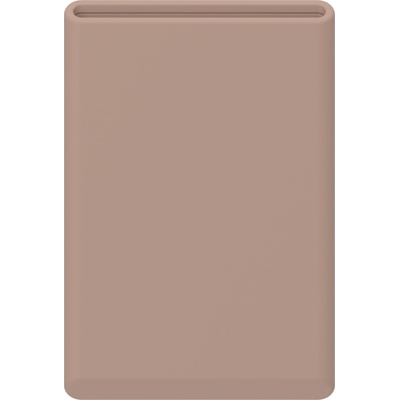AlzaGuard Premium Silicone Wallet Compatible with Magsafe béžová AGD-MWS01X