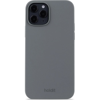 Image 1 of Holdit Гръб Holdit Silicone Case за iPhone 12/12 Pro - Space Gray