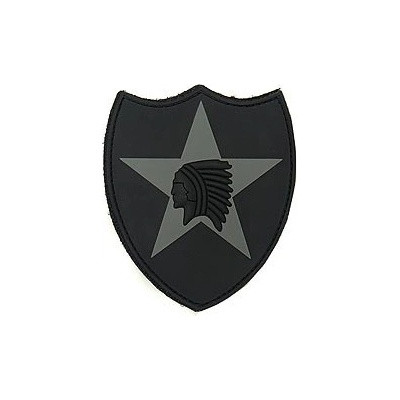 Nášivka 2nd INFANTRY DIVISION plast 3D