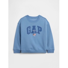 GAP Baby mikina s logom Modrá