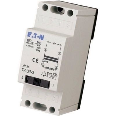 Zvonkový transformátor EATON TR-G3/8 230V/4/8/12V 8VA 272481