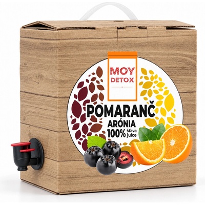 Moy 100 % ovocná šťava Arónia pomaranč 3 l