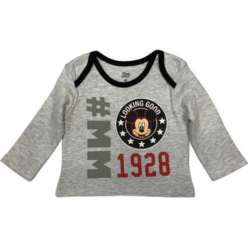 Image 1 of EPlus Детска тениска - Мики Маус сива Размер за най-малките: 18 месеца